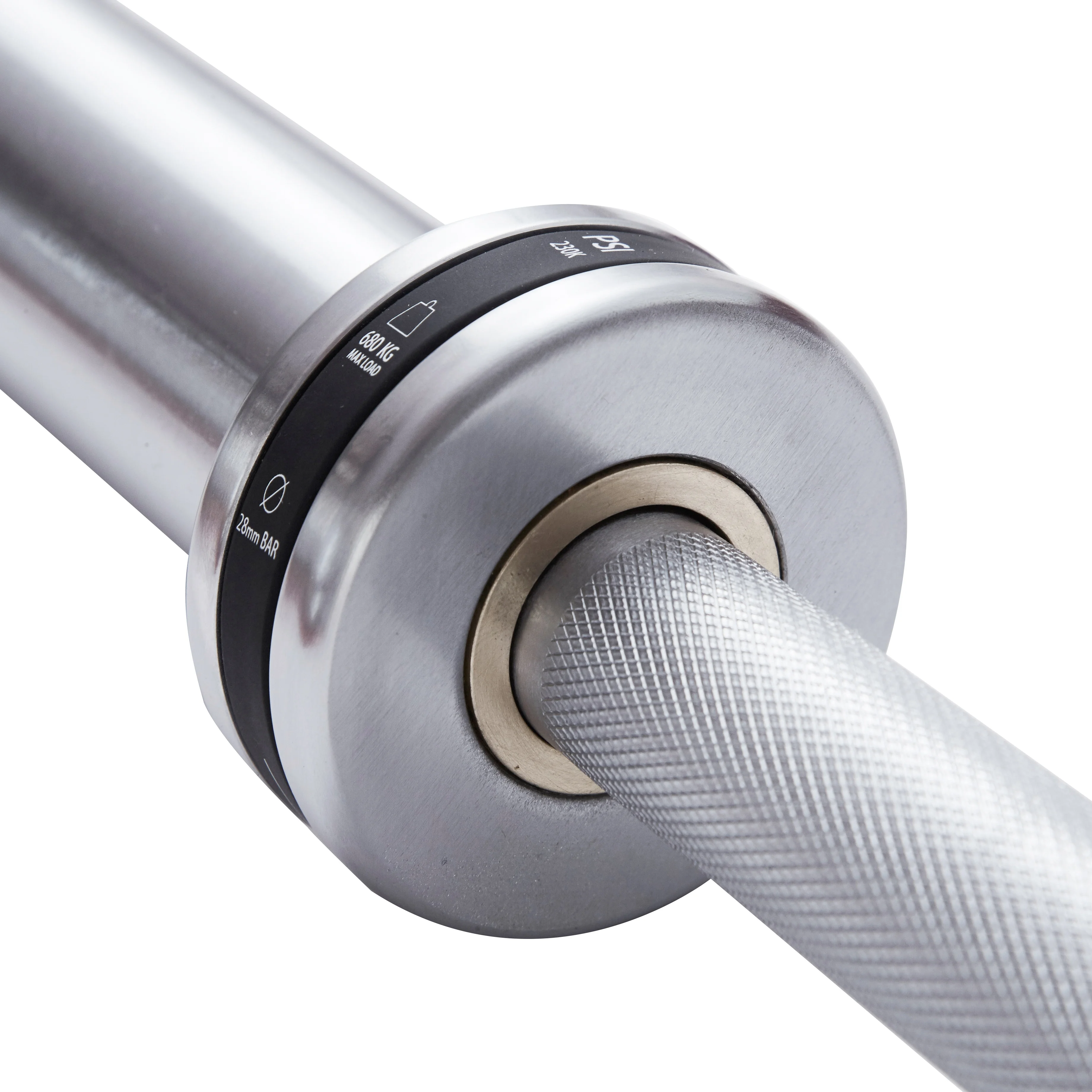 High Quality Hard Chromed Gym Fitness Weightlifting Barbell Bar With Needle Bearings