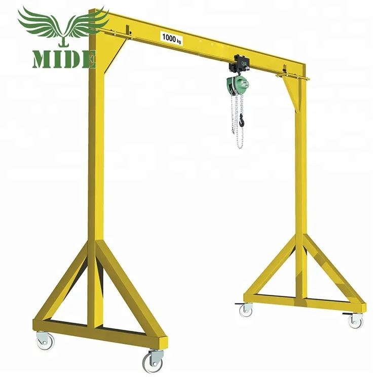 Customized Chinese Manufacturer Portable Mini Electric Mobile Gantry Crane