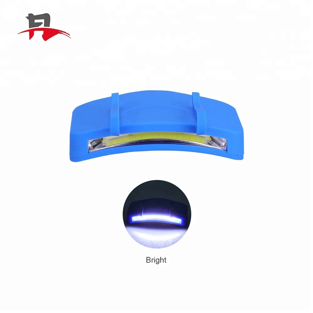 Super Bright 3W LED Emergency Hiking Fishing Waterproof Clip-On Cap Light Headlamps