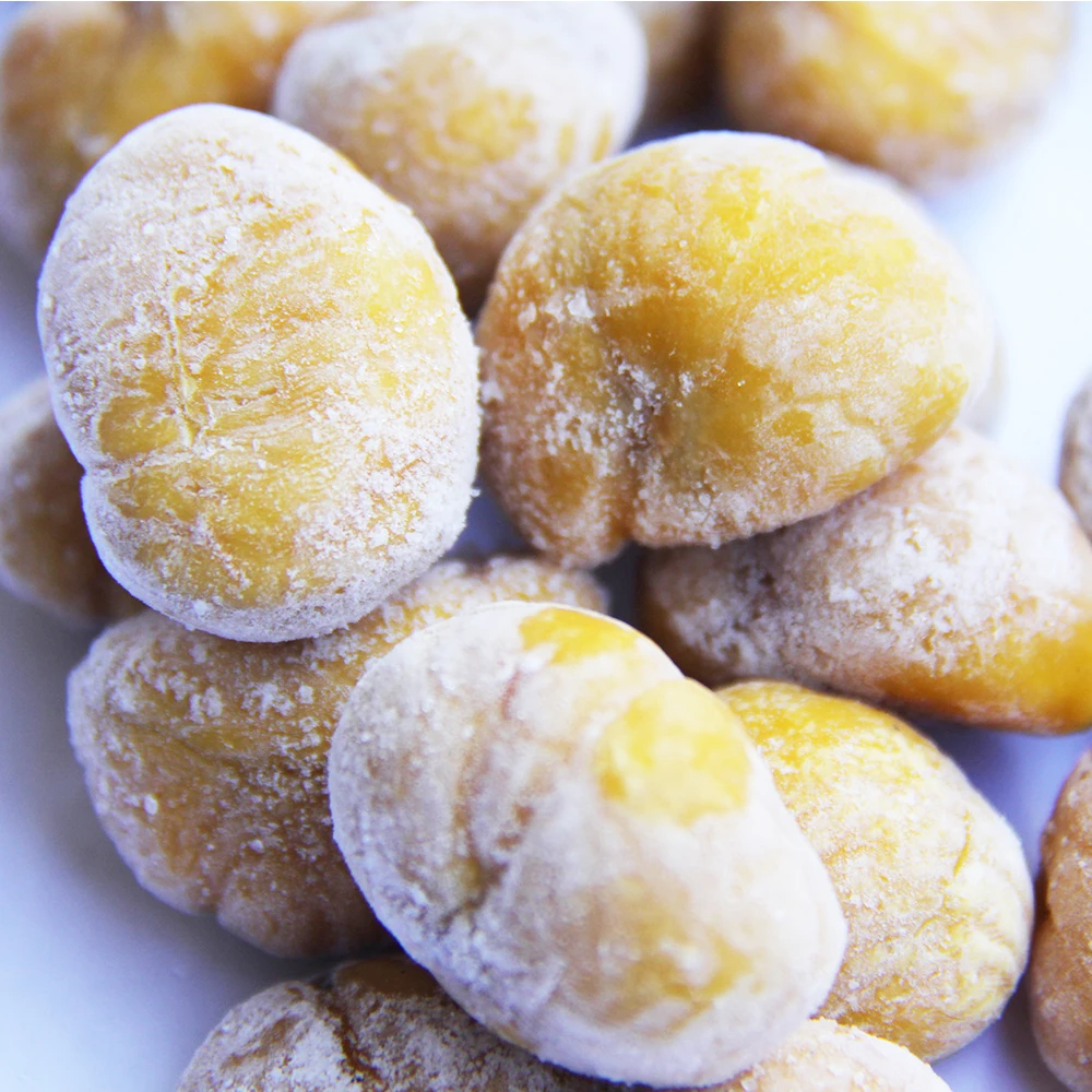 Bulk Frozen Peeled Chestnuts for sale