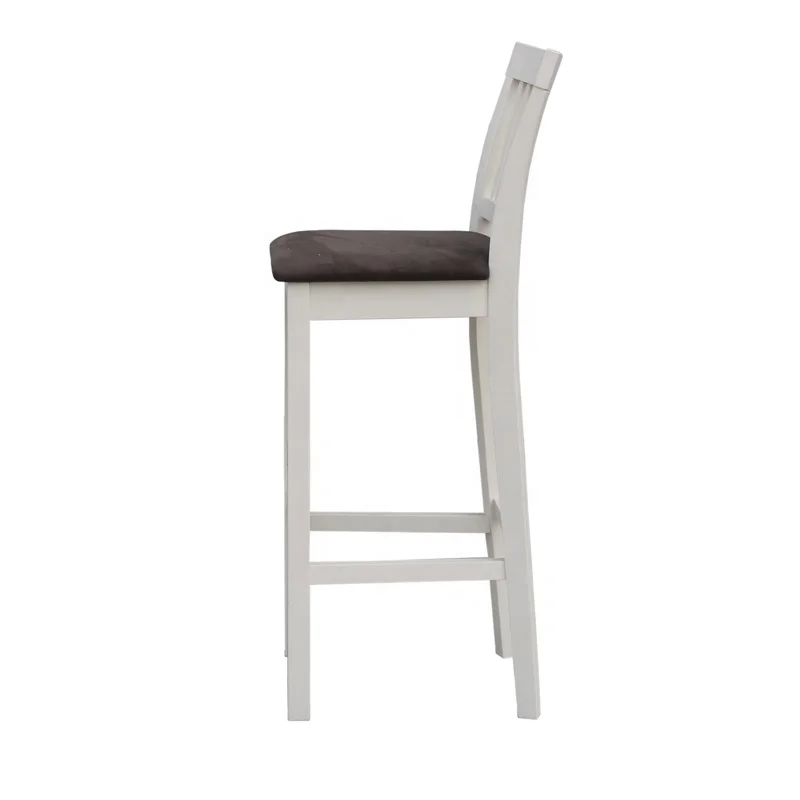 factory custom solid wood bar chair with cheap price