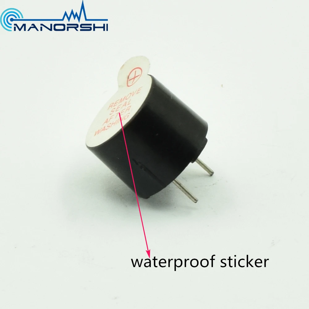 3 В 5 В 12*9.5 мм 2.3 кГц 85db магнитный зуммер используется для дверной звонок безопасности