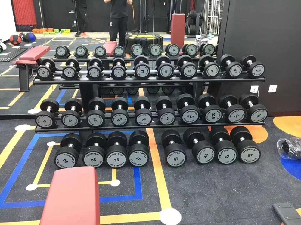 Brightway Fitness Functional Training Weightlifting Rubber Dumbbell