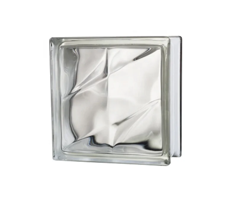 Cloudy Decorative Building Craft Clear Transparent Crystal Hollow Wholesale Glass Block