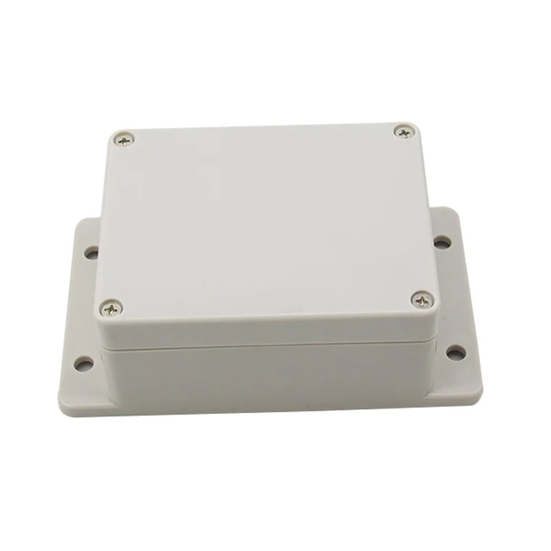 JHASB118 115*90*55mm Screw type mounting electrical junction enclosure IP65 abs box with fixed ear