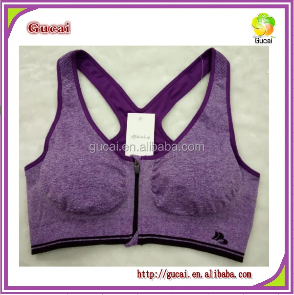 
Gucai High Quality Fancy Girls Comfort Bra Seamless Sports Bra 