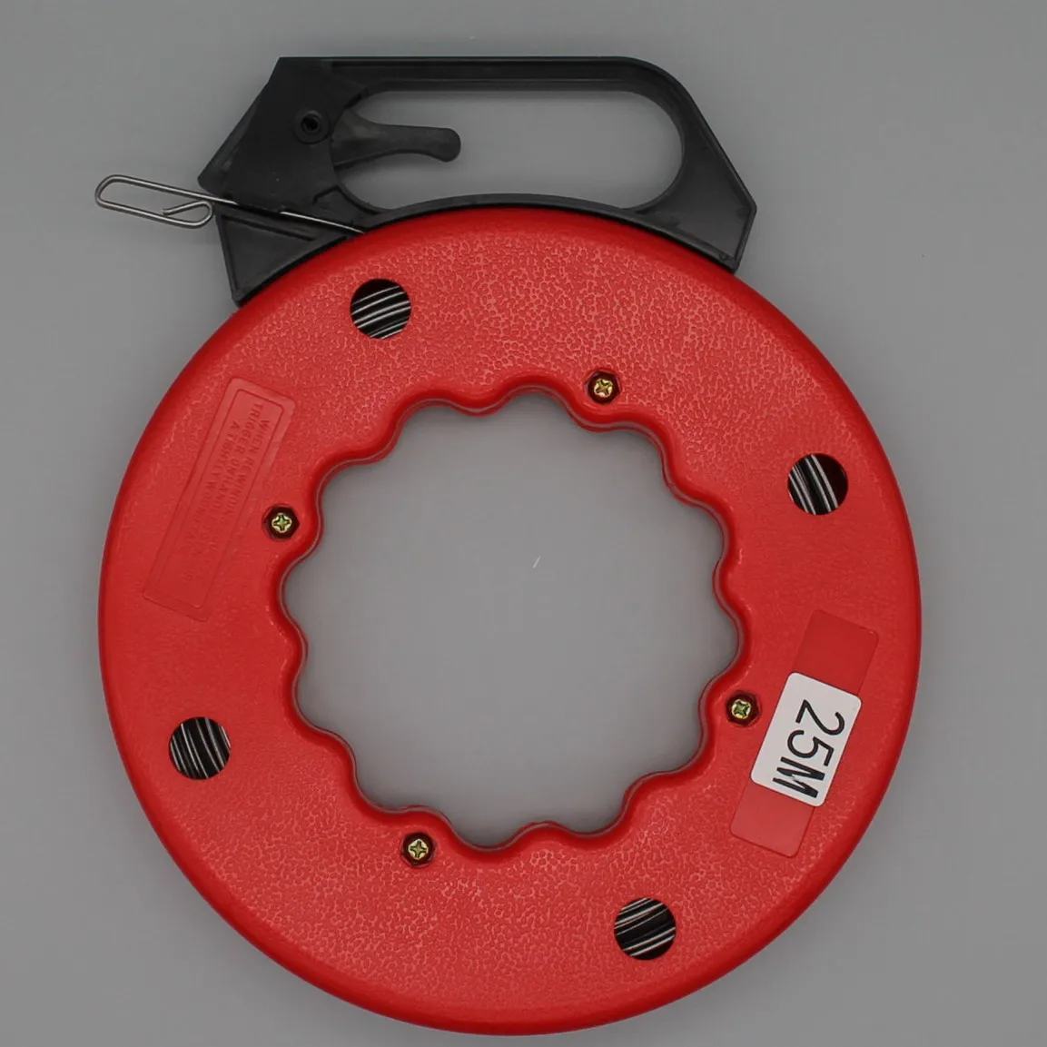 electricians fish tape wire cable puller red fishing tape