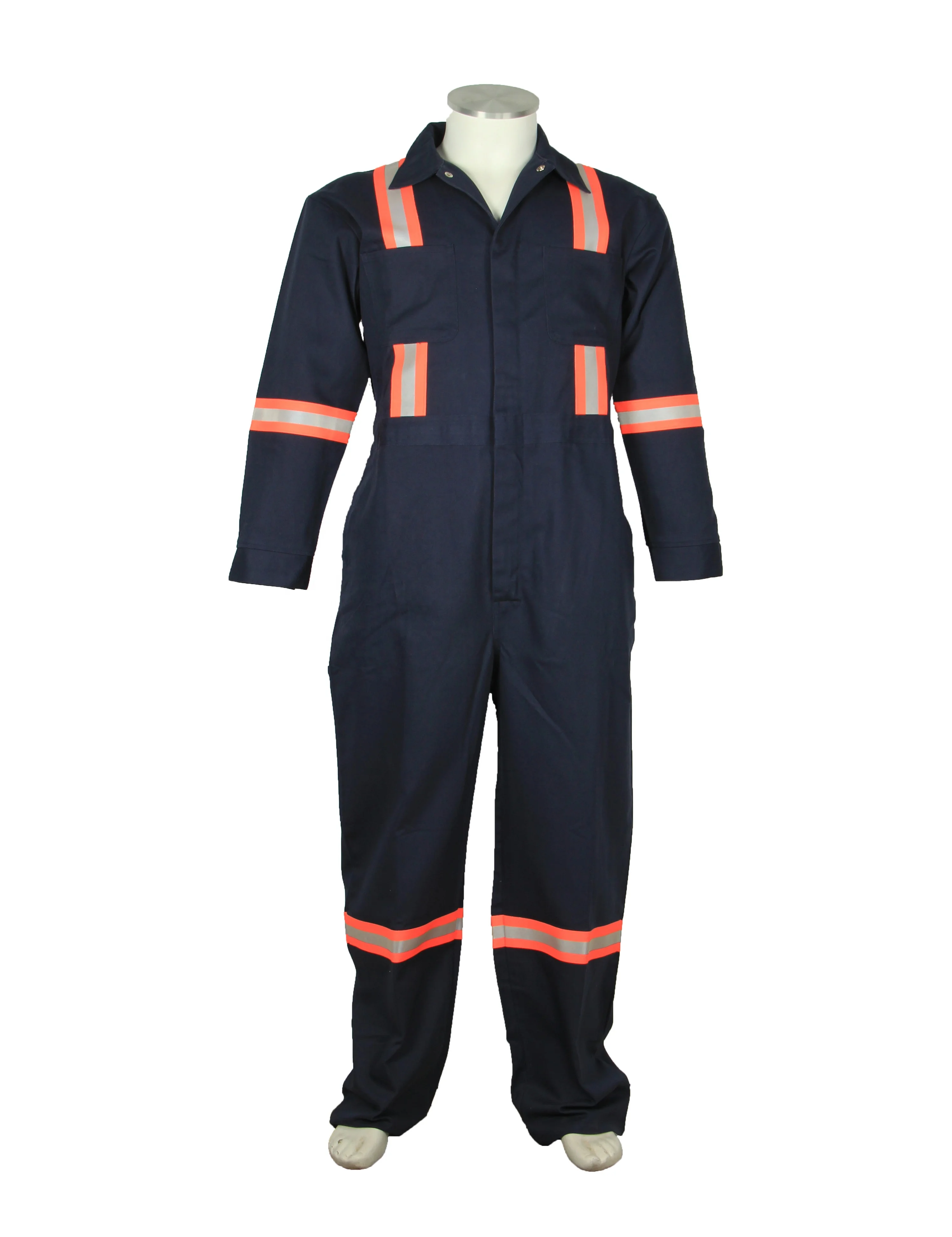 
NFPA 2112 flame retardant reflective tape coverall 