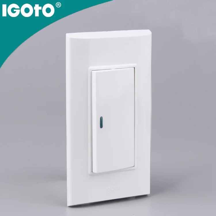 IGOTO B511 American standard electrical switch CE Newest sale trendy style american standard wall socket and switch from China
