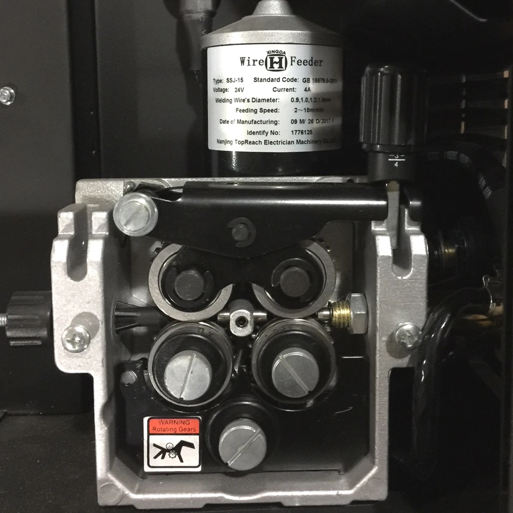 Industrial Heavy Duty Powerful NB500D 500A MIG Welders Pulse MIG Welding Machine 2T 4T Synergic MIG With 4 Rollers