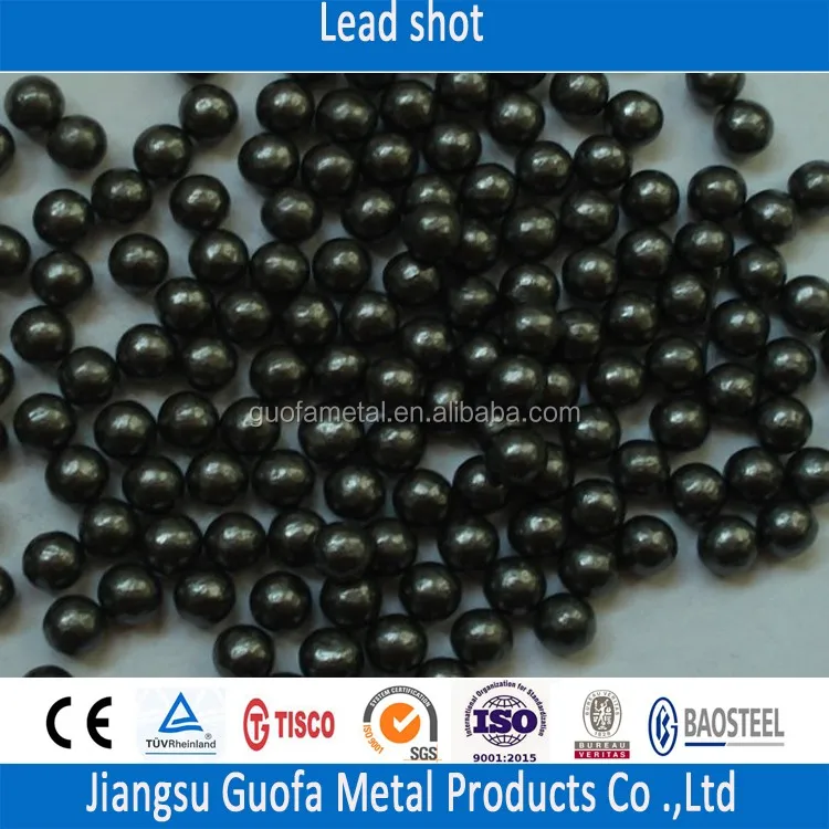 3mm 4mm 99.99% Pure Black Lead Pellet Ball