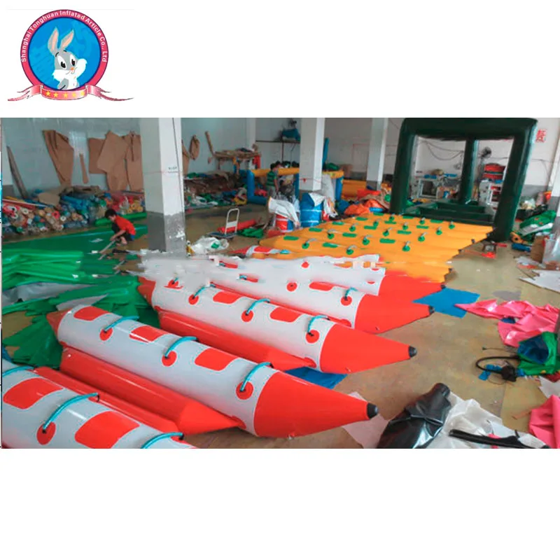 inflatable water banana boat factory supplier