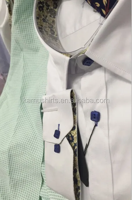 Italian style mens shirts Latest style fashion dress shirts for man