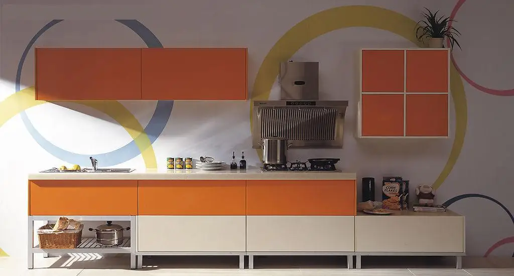 cabinets for kitchen red color vinyl wrapped kitchen cabinet doors