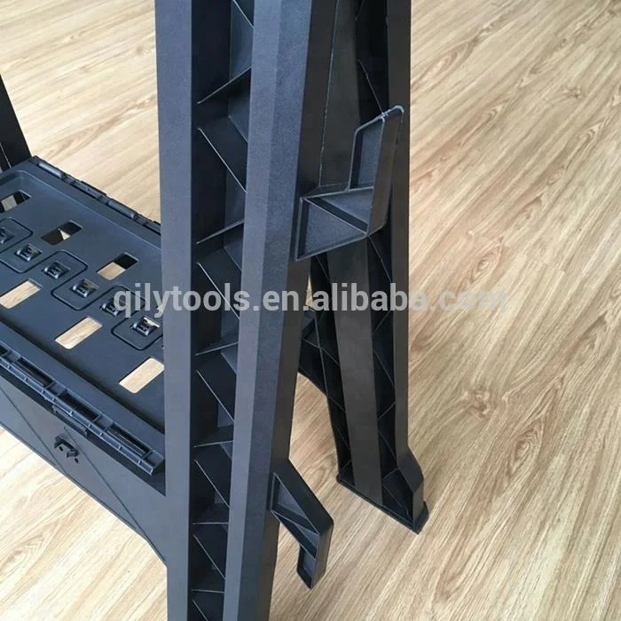 Clamping Sawhorse Plastic Clamping Saw Horse 2 pack