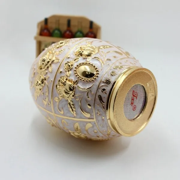 Pewter Egg Shape Toothpick Holders Royal Modern Life Style