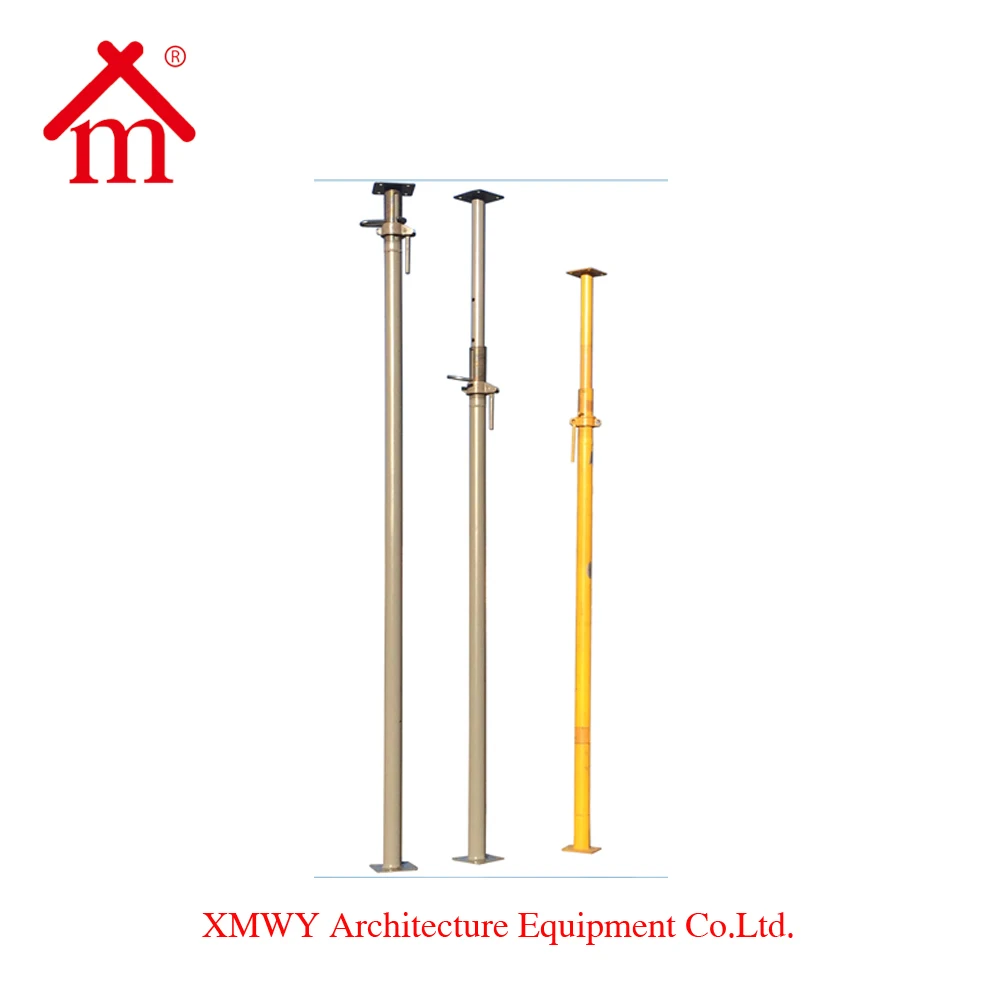 Adjustable painted Shoring Acro scaffolding prop Jack for Construction