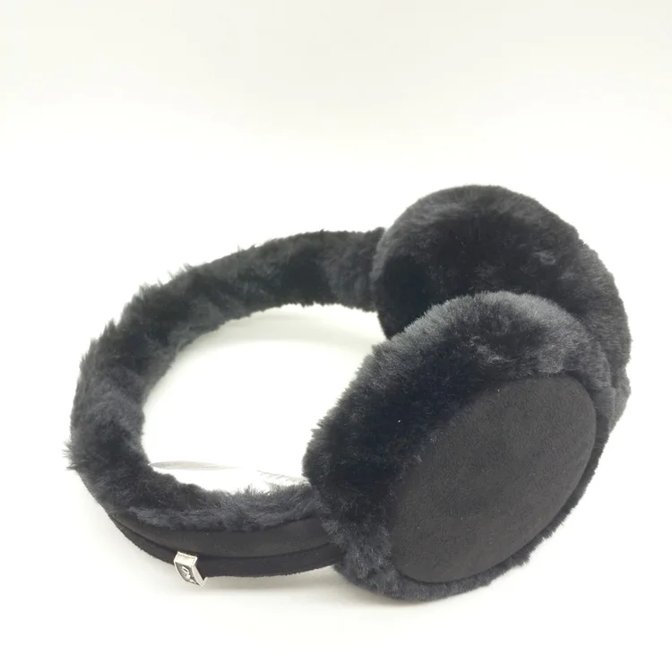 Замшевая ткань под заказ из искусственного меха накладка на уши зимние теплые плюшевые наушники