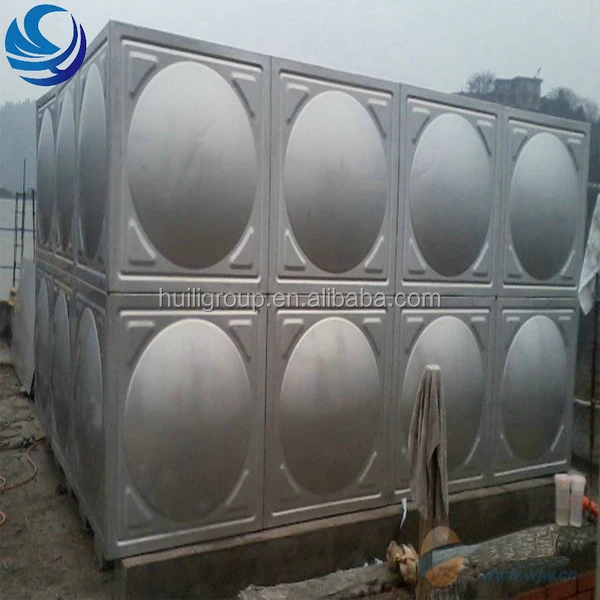 Stainless Steel Tank for Water SS 304 316 500 2000 5000 Gallon Liter Pressed Steel Sectional Water Tank Thailand