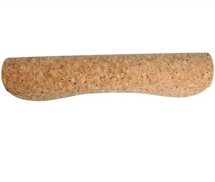New natural cork rubber yoga mat