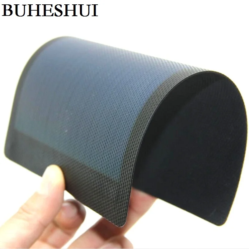BUHESHUI Free Shipping 1.5W 1.5V Flexible Solar Cells Amorphous Foldable Very Slim Solar Panel Waterproof
