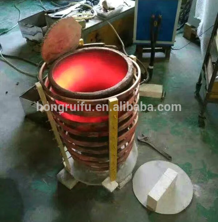 Cast iron melting induction furnace in South Africa