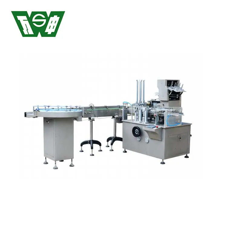 Shanghai Factory Directly High Quality Hdz 100p Bottle Automatic Cartoning box Machines For The Pharma Cosmetic Food Packaging