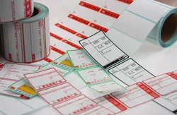 with tape godex g500 self adhesive thermal transfer ribbons barcode printer labels