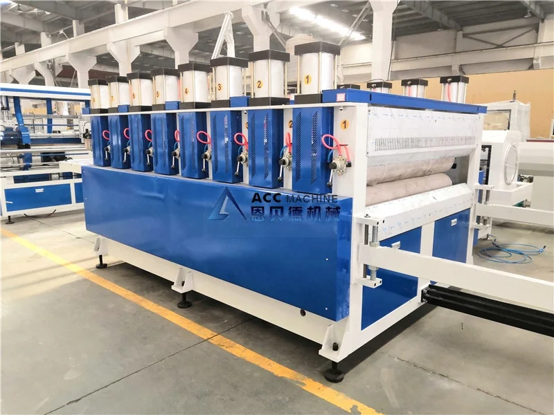 PVC furniture advertising plastic board making machine