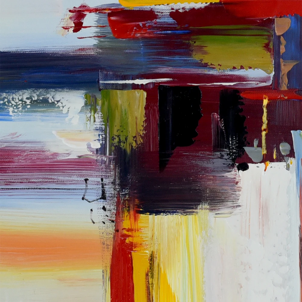 
Original modern abstract canvas art wall decoration high quality hand-painted color painting 