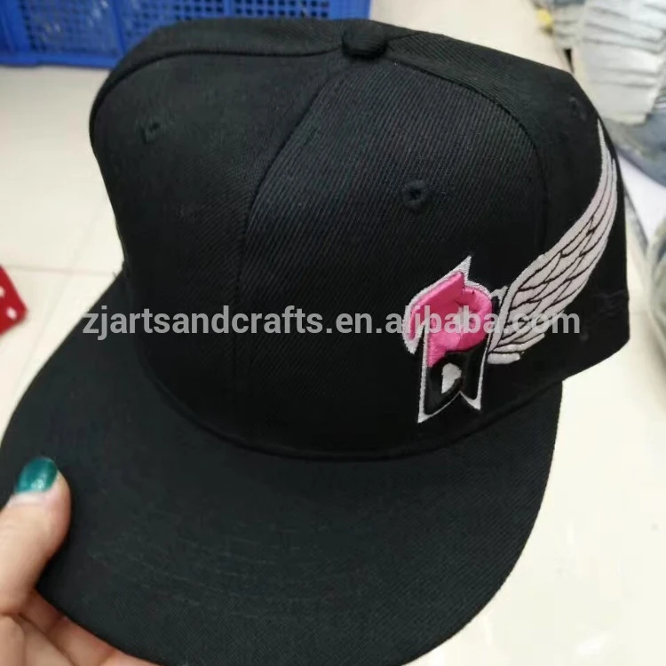 Custom Logo Pink Floral Print Truck Hat Stylish Shoe Accessory