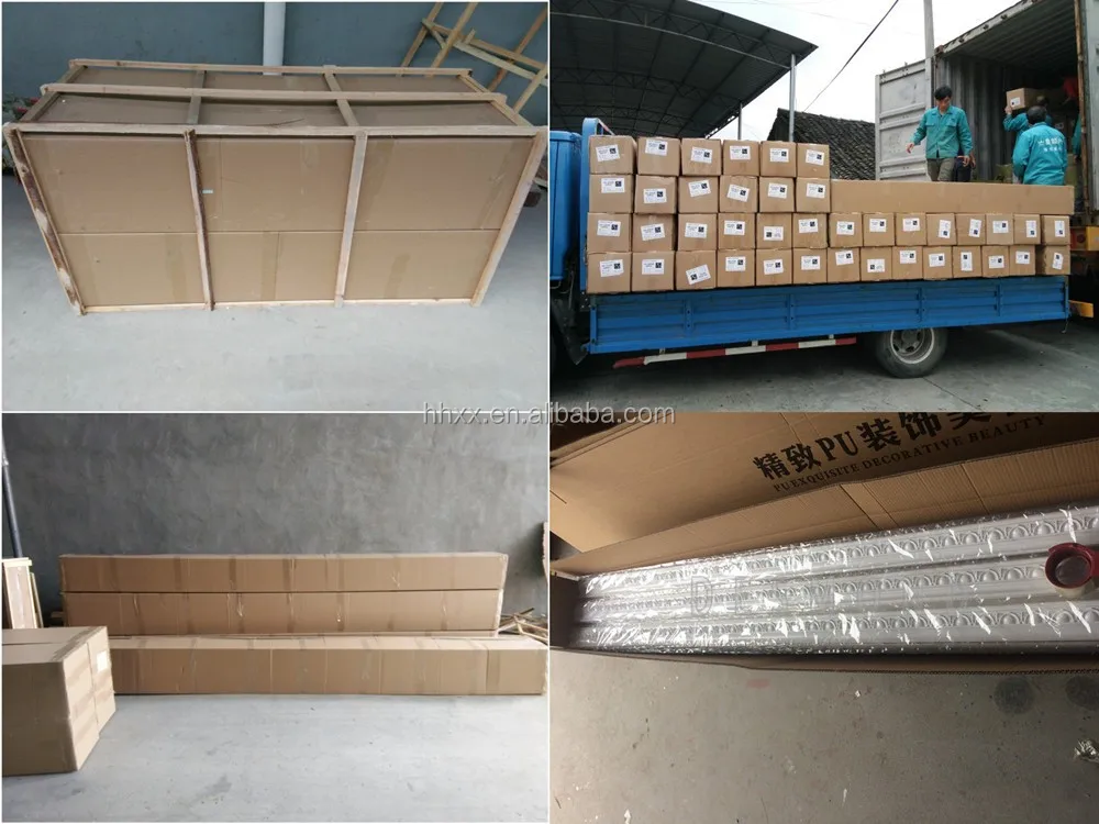  Chinese wholesale polyurethane foam trim molding for wall decorative cornice