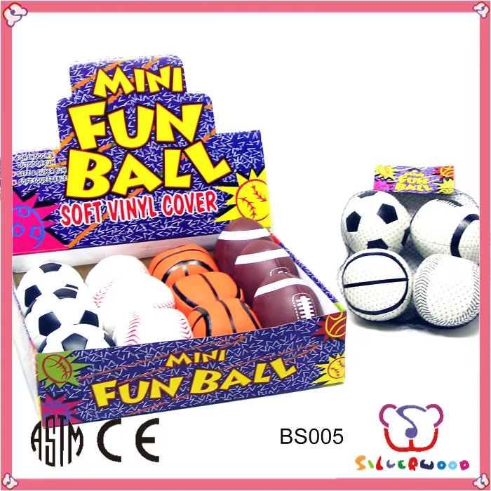 icti завода подгонять высокое качество мягкий дети игрушки резиновые мяч