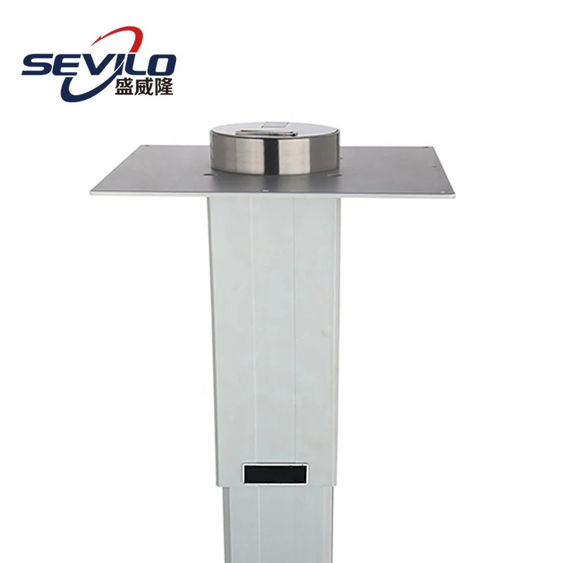 Height Adjustment Households Table Tatami Lift Desk Manual Aluminium Alloy Modern Metal Dining Table Legs Furniture Leg Steady