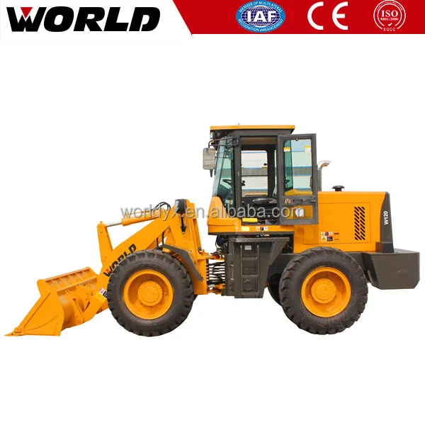 China 2 Ton Articulated Mini Wheel Loader For Sale