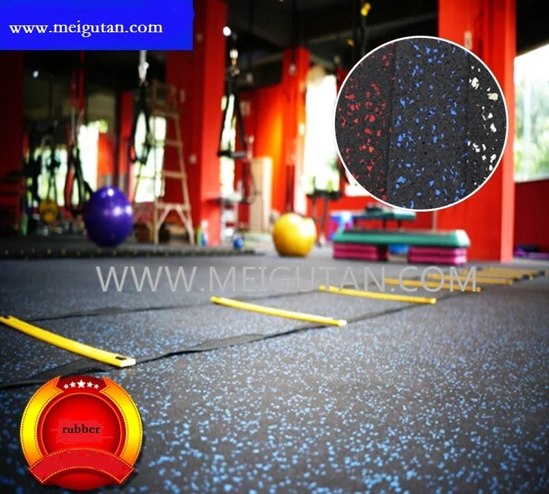 
EPDM Gym Rubber Flooring Rolls Tiles Sports Equipments Rubber Mat 