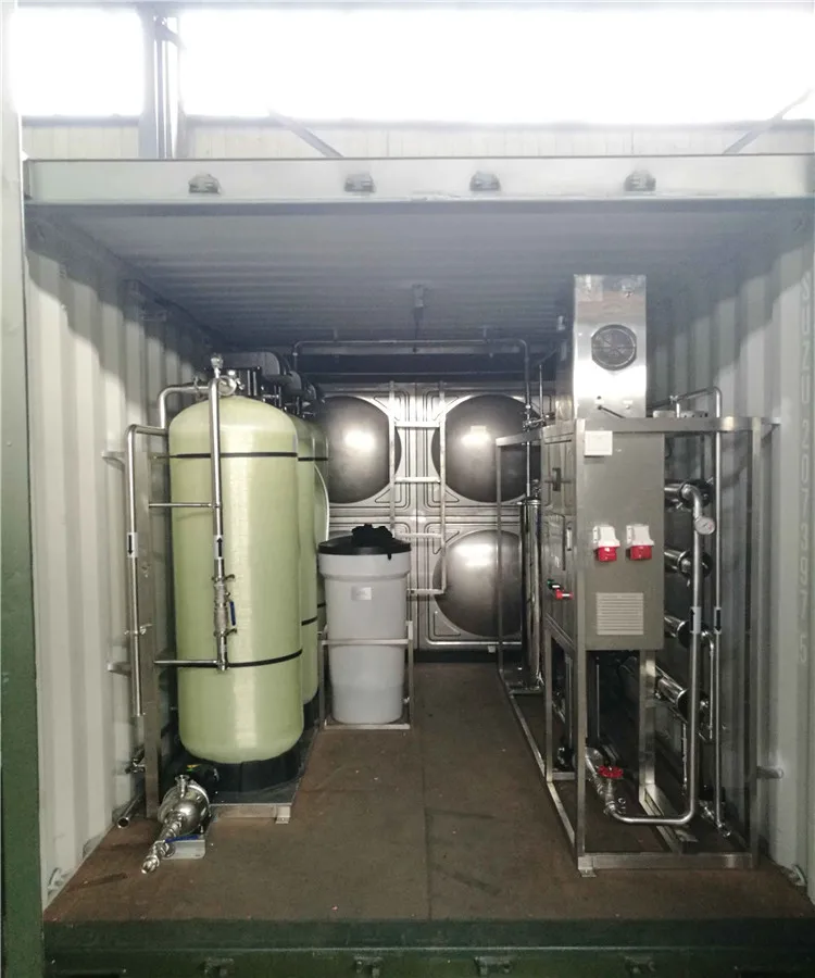 Containerized Mobile Water Purification System for Drinking