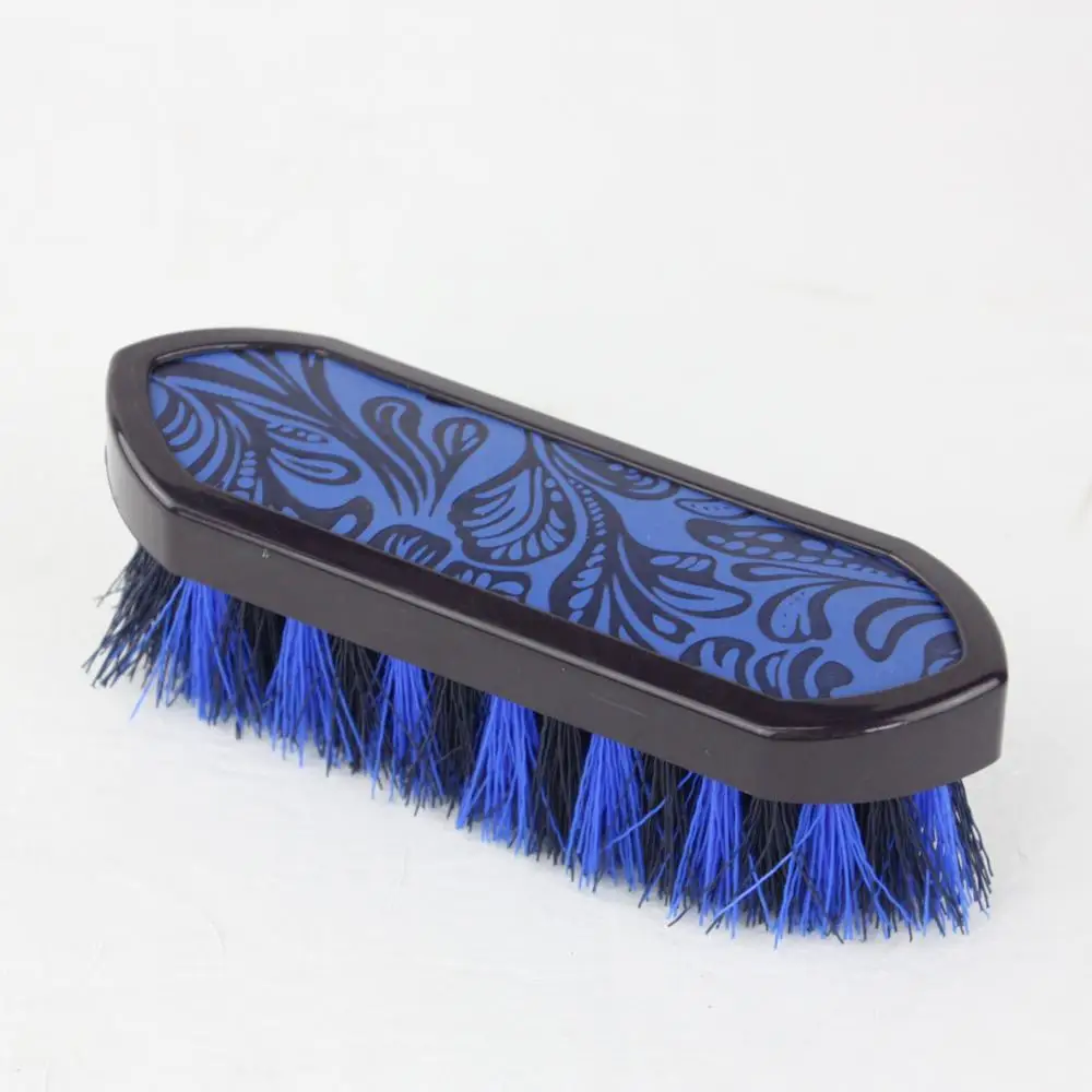 Printed Block Horse Dandy Brush Horse  brush Plastic brush