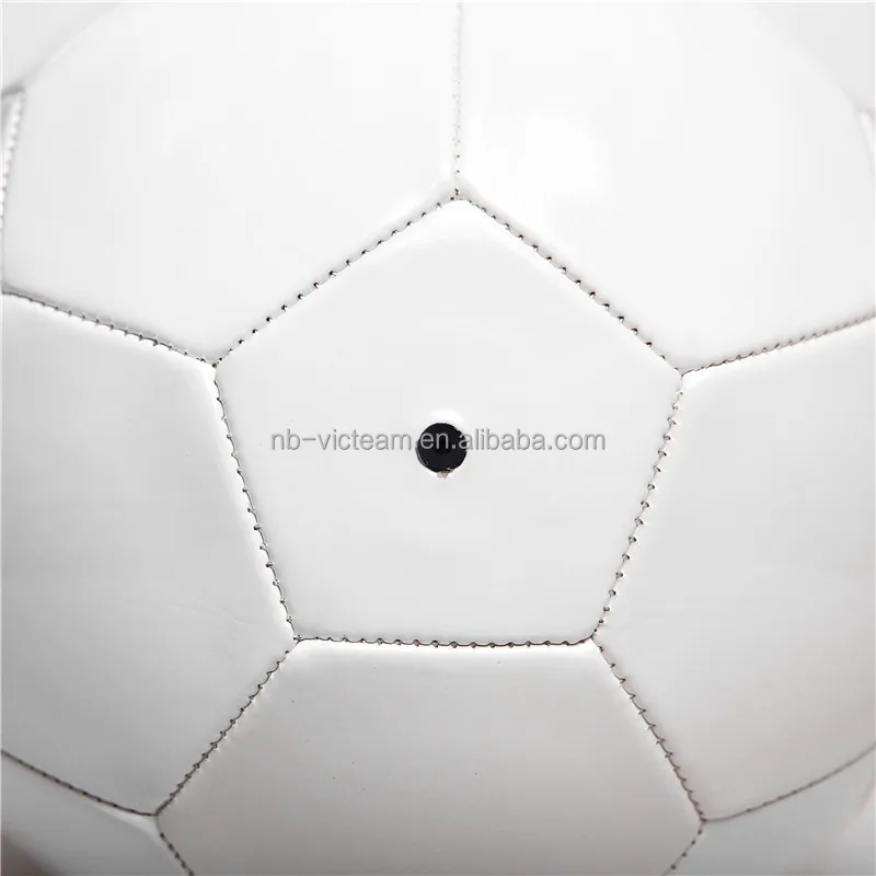 Factory Direct Sale Machine-Sewing Blank White Soccer Ball,Low Price Plain Football Manufacturers