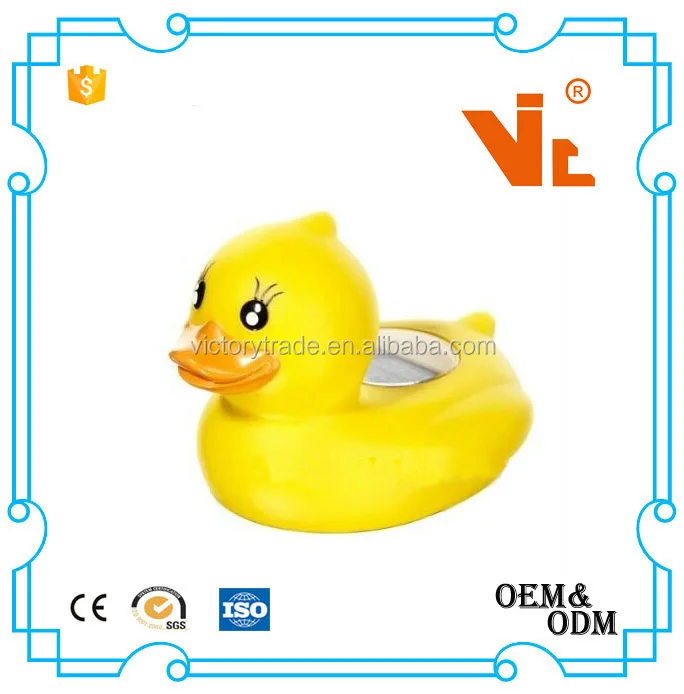 V-DT04-18 ЖК-дисплей с желтым утенком детская ванночка воды цифровой термометр