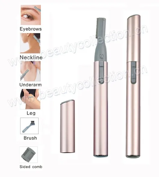 Portable Mini Pen Shape Electric Lady Hair Shaver For Eyebrow\Facial\Body Hair