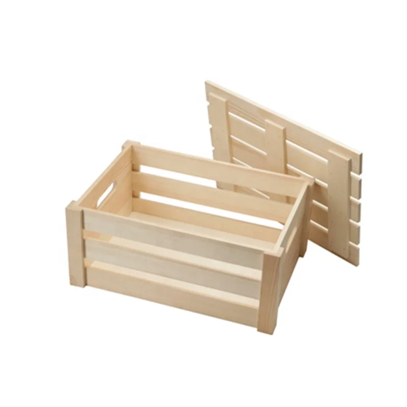 Wholesale custom Quality creative packaging wooden box