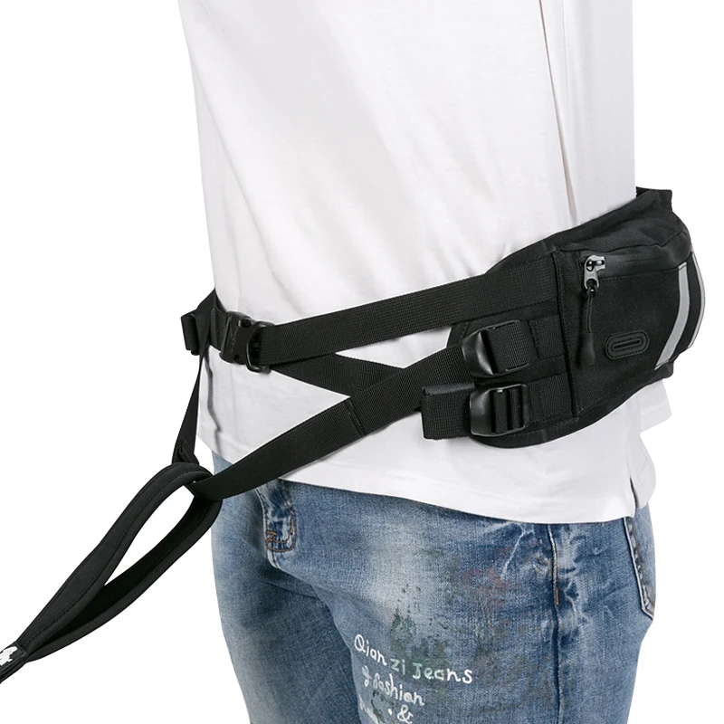 Спортивные Светоотражающие легкий многофункциональная поясная сумка неопрен водонепроницаемый спортивный бег пояс сумка с собакой держатель