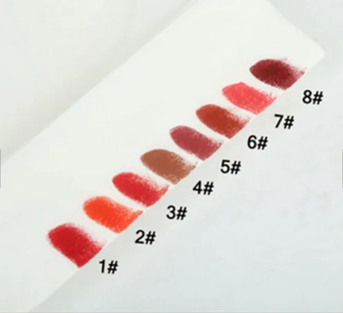 China Factory Sale Beauty Cosmetic Custom Matte Lipstick Private Label Lipstick with your design tube