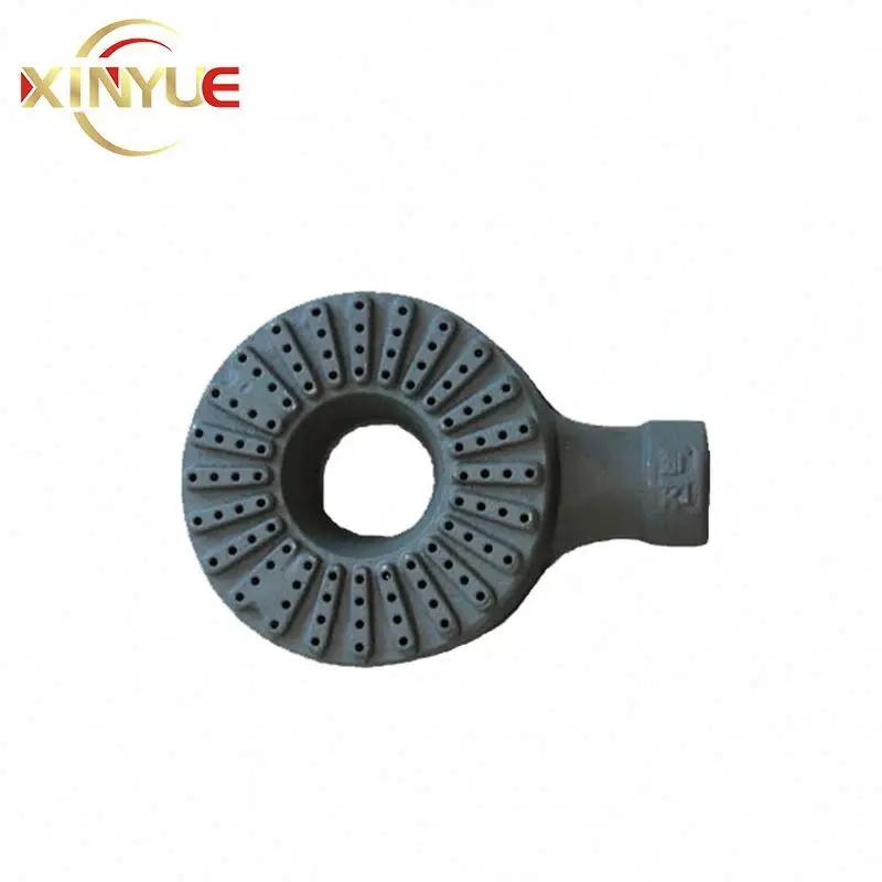 Adopt professional cast iron technology Commercial portable gas stove cast iron bunner with pan supprort