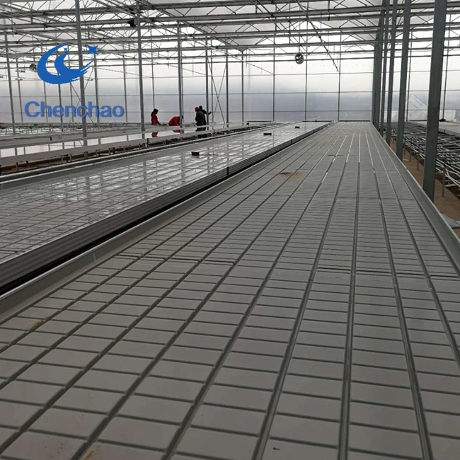 Plastic Grow Trays Hydroponic Trays greenhouse equipment manufacture 4ft*8ft