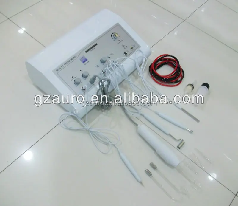 AU-506 5 in 1 High Frequency Ultrasonic Galvanic Facial Machine for Salon Use Facial Treatment