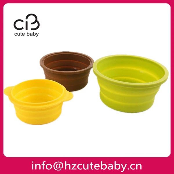 lovable dog silicone pet bowl