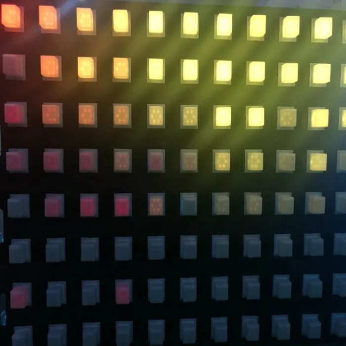 RGB indoor Led point light pixel led for night club decor