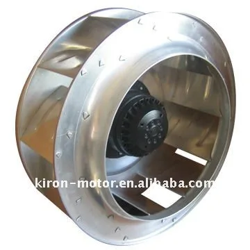 Centrifugal fan backward for Rectangular inline Radial fan